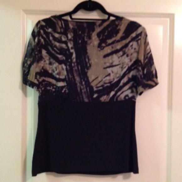 WORTHINGTON HIGH WAISTED SUMMER BLOUSE - Picture 3 of 3